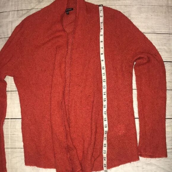 Eileen Fisher Open Front Cardigan Wool Mohair - Picture 6 of 9